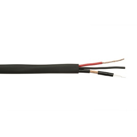 ВЧ кабель комбинированный ELETEC КВК-П-1,5 2x0.50 мм2 outdoor 75 Ом, 200 м