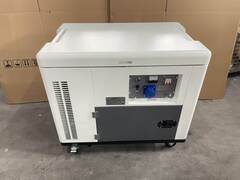 Дизельный генератор 9 кВт АМПЕРОС LDG 12000S в шумозащитном кожухе