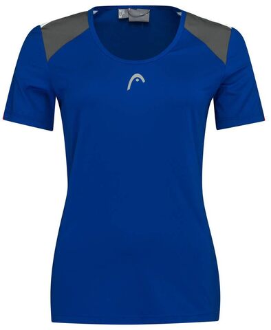 Женская теннисная футболка Head Club 22 Tech T-Shirt W - royal