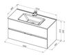 Aquanet 277520 Компл.2 - Тумба Алвита new 100 цв.серый (277520)