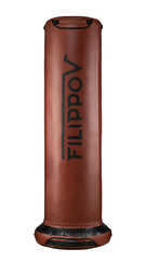 Напольный боксерский мешок FILIPPOV КОЖА, 180см/45см/95кг, коричневый