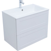 Aquanet 323183 Тумба с раковиной Терра 80 цв.белый матовый (323183)