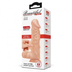 Реалистичный фаллоимитатор Beautiful Buraq (18×5 см)