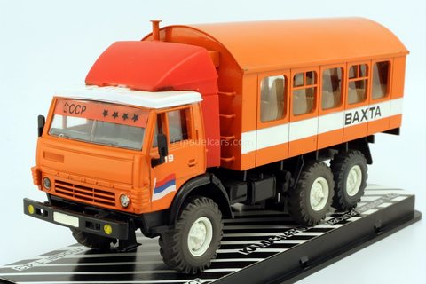 KAMAZ-4310 Toros Shift work bus 1985 Workshop EKAM (Yekaterinburg) Elecon Arek 1:43