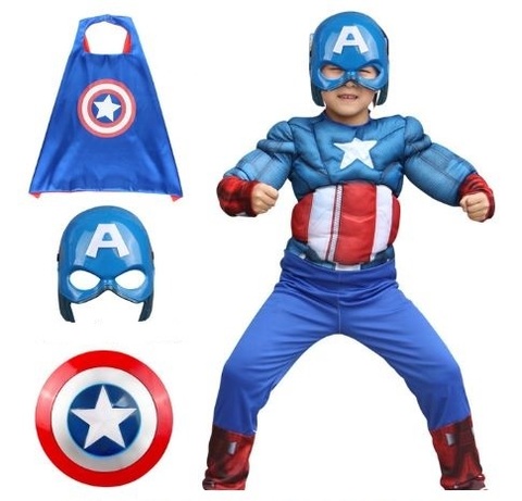 Капитан Америка костюм детский