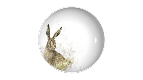 Тарелка для пасты 22см Royal Worcester Забавная фауна Заяц