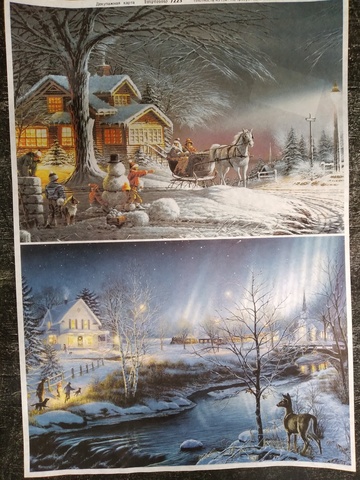 Декупажная карта 