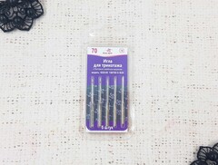 Иглы для бытовых машин для трикотажа №70, 5 игл