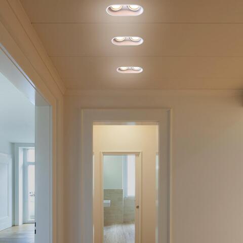 Встраиваемый светодиодный светильник Novotech CLOUD 370564, IP20 GU10 2*50W 220-240V