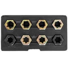 Thorvik CVJRTK Набор для восстановления резьбы оси ШРУСа M20-M24, 8 предметов 53217