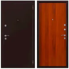 Купить Входная дверь Триумф 2 антик медь панель ПВХ итальянский орех