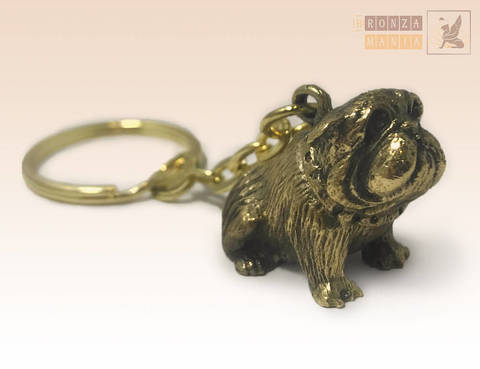 брелок Собака Бульдог английский (щенок)