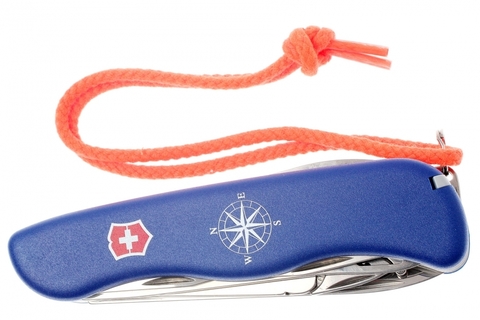 Нож складной Victorinox Skipper, 111 mm, Blue (0.9093.2WS)