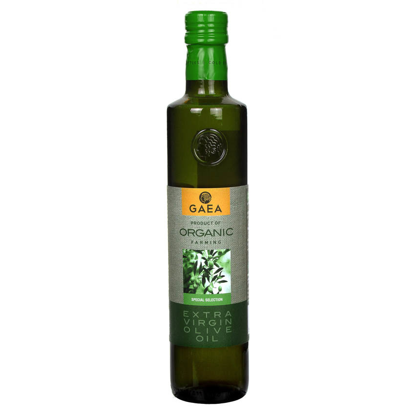 Масло оливковое GAEA Экстра Вирджин Органик 500мл.