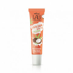Бальзам смягчающий для губ LAB colour Масло конопли + 5% масло кокоса , 15 мл ( Белита )