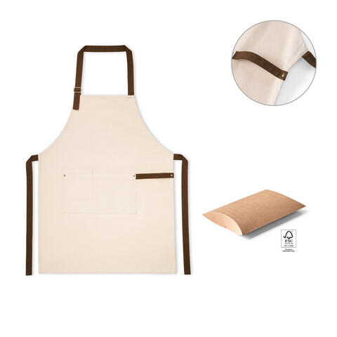 HOLM. Фартук из 100% хлопка (320 g/m²)