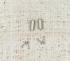 Наконечник для шнура, металл, d 6 мм, р. 20х7,5 мм, никель