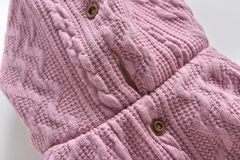 Royal Dog зимний костюм «Вязка» розовый L