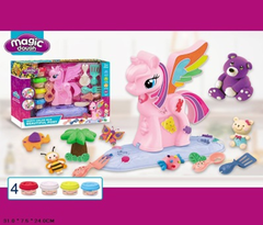 Пластилин Пони набор 16 эл, размер 32*24