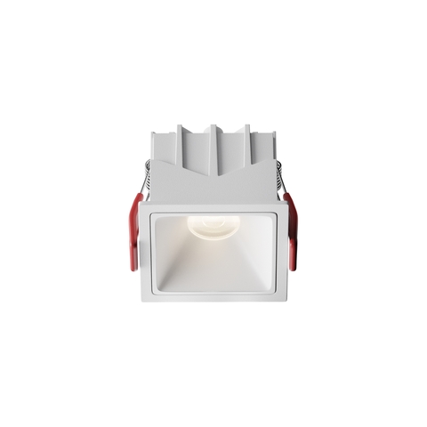 Встраиваемый светильник Maytoni Alfa led DL043-01-10W4K-SQ-W-1