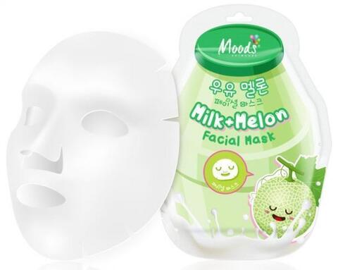 Тканевая маска для лица Belov Moods Milk+Melon Facial Mask, 38 гр