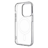 Силиконовый чехол Clear Case с магнитом (MagSafe) для iPhone 15 Pro (Прозрачный)