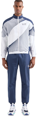 Теннисный костюм EA7 Man Woven Tracksuit - white/navy blue