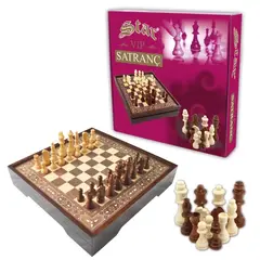 STAR VIP CHESS SET WALNUT / Small Size