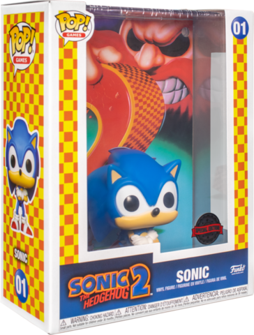 Funko POP! Game Covers: Sonic the Hedgehog 2 (Exc) (01)