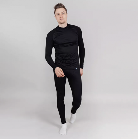 белье NORDSKI Active WS Pro Black NSM381100, рейтузы