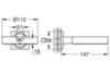 GROHE Allure 40963DL1 Держатель мыльницы и гнезда фена, теплый закат матовый