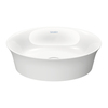 2362430079 Duravit White Tulip Раковина чаша D430 мм, без перелива,, цвет: белый