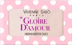 Vivienne Sabo Gloire d'amour Палетка хайлайтеров, тон 01 светло-розовый