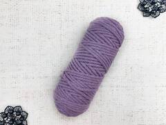 Шнур хлопковый без сердечника, d 3 мм, сиреневый