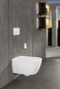 Villeroy&Boch Viclean V0E100R1 Унитаз, Villeroy&Boch, Viclean, безободковый (с открытым смывным краем), тип установки-подвесной, ширина, мм-385, глубина, мм-595, высота, мм-360, форма чаши-овальная, выпуск-горизонтальный, сиденье с функцией биде-в ко
