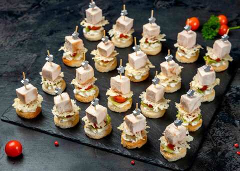 Канапе &quot;Цезарь&quot;, 20 шт.