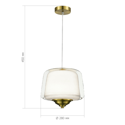Светильник подвесной ST Luce Pandora SL6127.303.01