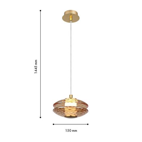 Подвесной светодиодный светильник Favourite Claros 4641-1P