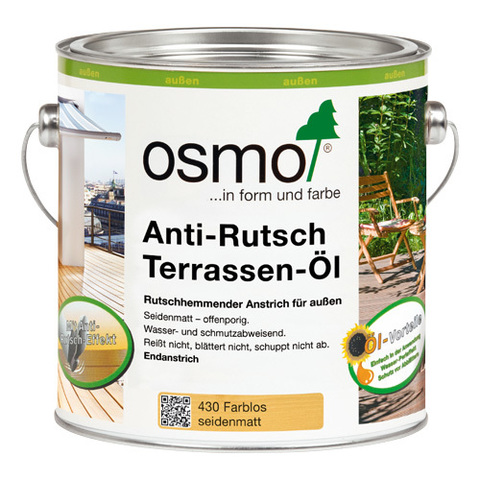 Масло для террас антискользящее OSMO Terrassen-Öle Anti-Rutsch