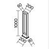 Ландшафтный светильник Maytoni Bonn O425FL-L10GF
