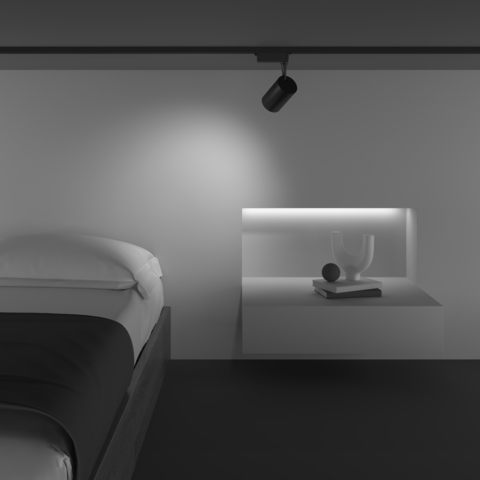 Трековый светодиодный светильник Maytoni Vuoro TR003-1-10W4K-W-B