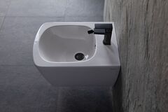 Смеситель для биде Allen Brau Infinity 5.21004-31 (с донным клапаном) черный матовый