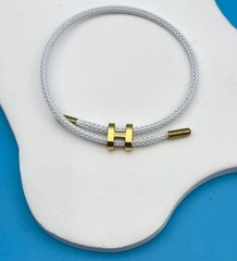 5954 - Браслет шнурок HERMES , затяжка