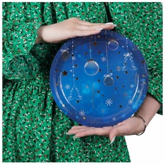 Тарелка Сапфировая Зима