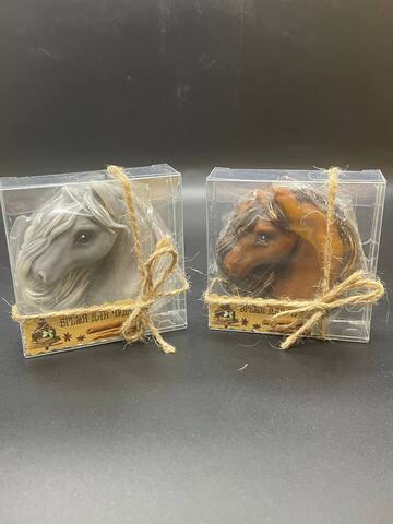 Ароматическое мыло ручной работы Лошадь "Время для чуда"