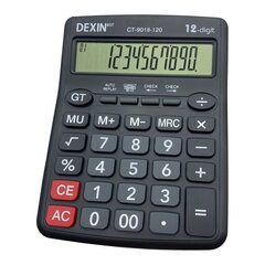 
          Калькулятор Alingar 12 разрядов, 155*205*25 мм, черный, "CT-9018-120"