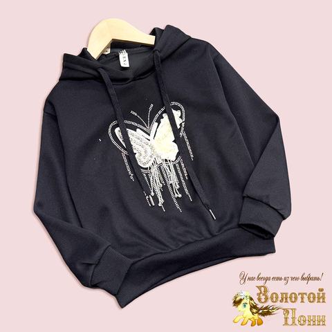 Худи трикотаж д (6-10) 251214-DS504