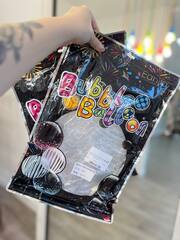 К Deco Bubble (Бабл), 24''/45 см, Прозрачный, Плоский, 1 шт. (В черной упаковке)