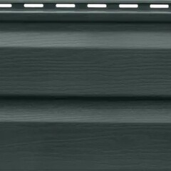 Сайдинг виниловый Альта-Профиль Корабельный брус Канада+ Премиум Графит 3660х230 мм