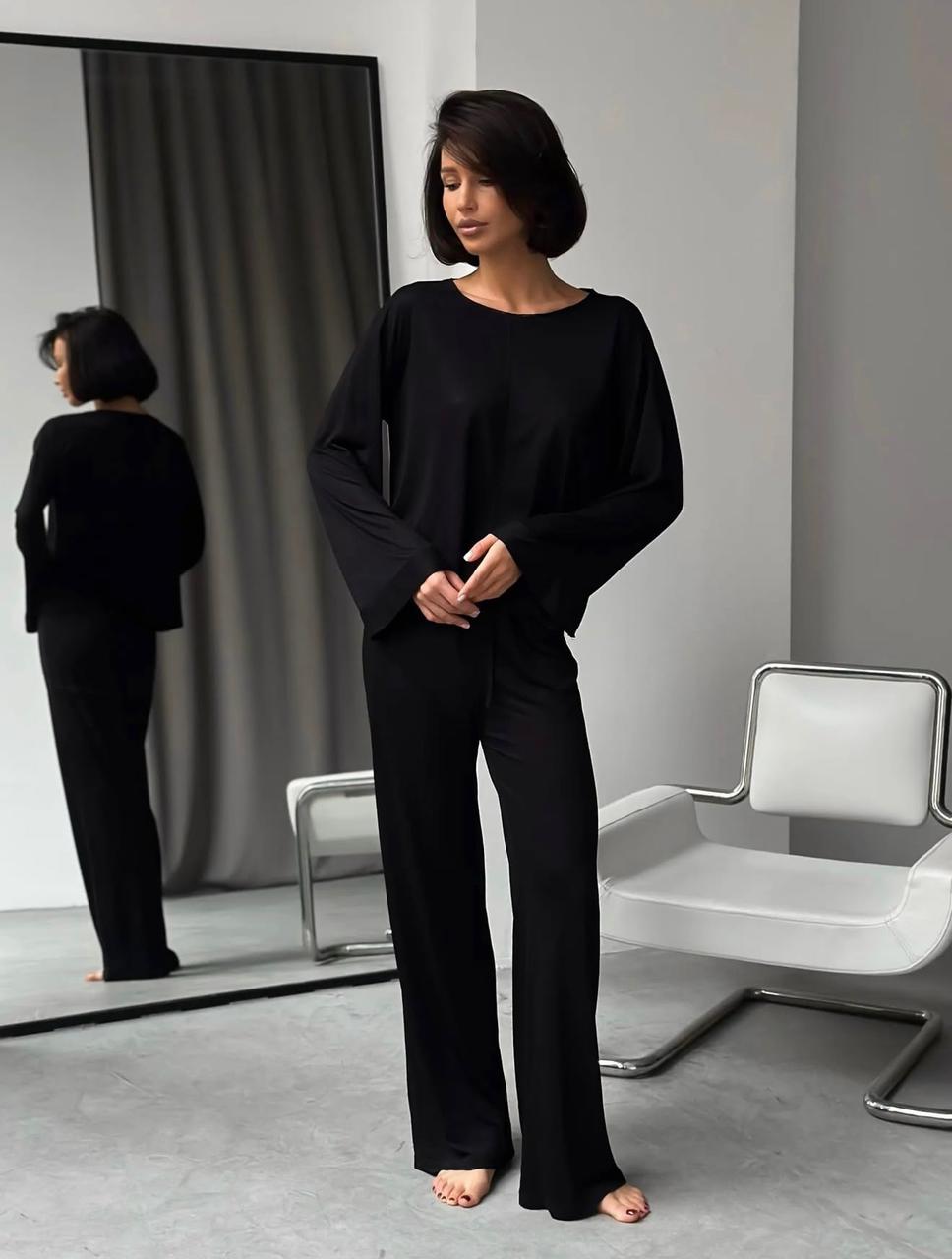 Домашняя одежда ZEPHYR HOME Вискоза Черный